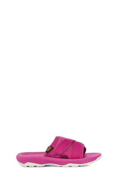 Teva Kids' Hurricane Verge Slide Sandal In Rose Violet