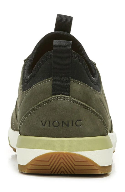 Shop Vionic Trent Sneaker In Olive