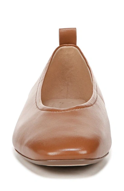 Shop 27 Edit Naturalizer Carla Skimmer Flat In English Tea Leather