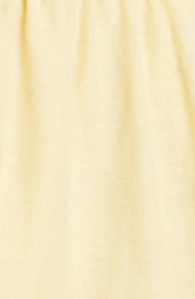 Shop Loveshackfancy Darryle Ruffle & Lace Dress In Pastel Yellow