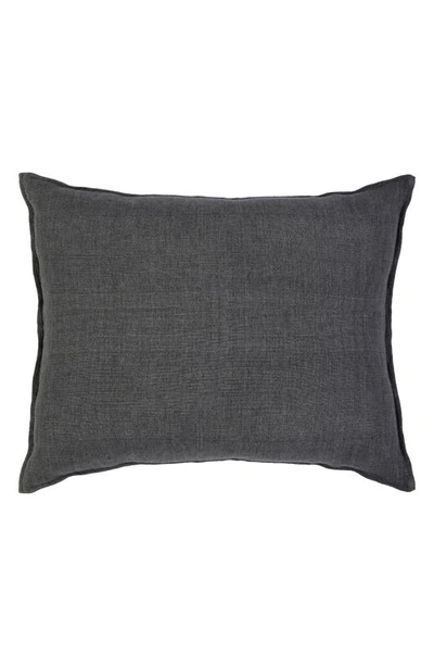 Shop Pom Pom At Home Montauk Big Accent Pillow In Charcoal