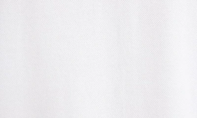 Shop Ami Alexandre Mattiussi Ami De Coeur Embroidered Organic Cotton Polo In Wool Gabardine White