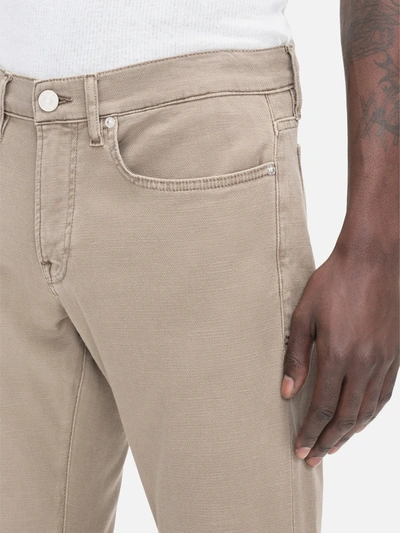 Shop Frame L'homme Slim Lightweight Twill Jeans In Neutrals