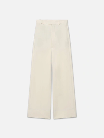 Shop Frame Pajama Trouser Pants Cream In Neutrals