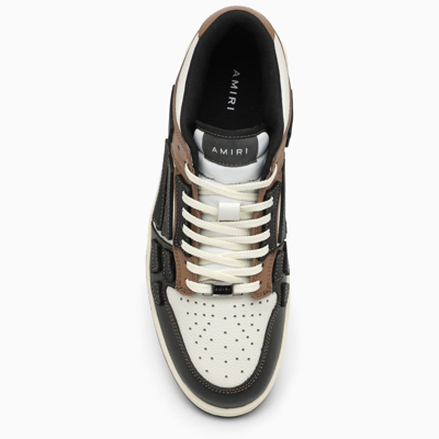 Shop Amiri Skeltop Low Black/brown Trainer Men