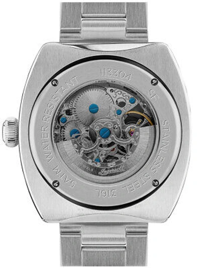 Pre-owned Ingersoll I13304 The Michigan Automatic Mens Watch 45mm 5atm