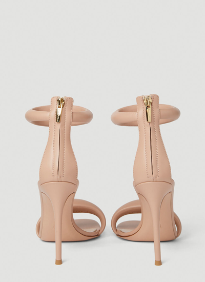 Shop Gianvito Rossi Women Bijoux High Heel Sandals In Cream