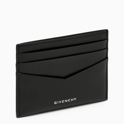 Shop Givenchy Black Leather Card Holder Men