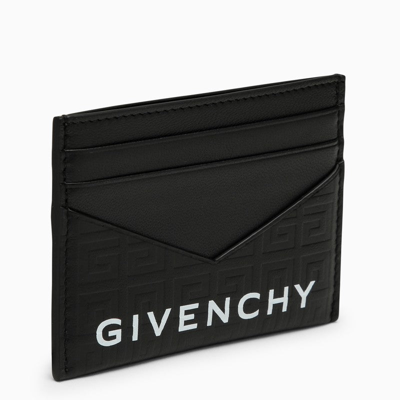 Shop Givenchy Black Leather G-cut Wallet Women