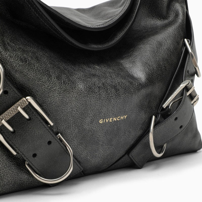 Shop Givenchy Voyou Boyfriend Medium Black Leather Bag Women