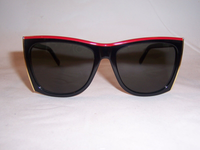 Pre-owned Saint Laurent Sunglasses Sl539 Paloma 001 Black/grey 58mm Authentic 539 In Gray