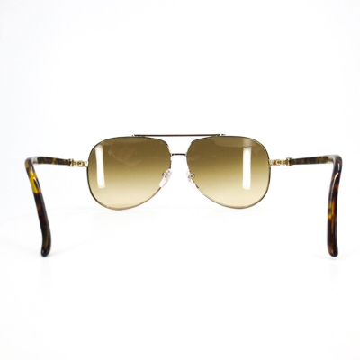 Pre-owned Robert Marc Sunglasses Rm 776-362 Gold Tortoise Round Frames With Brown Lenses