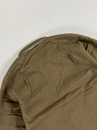 Pre-owned Filson Fleece Lined Jac-shirt Kangaroo L Sold Out In Brown