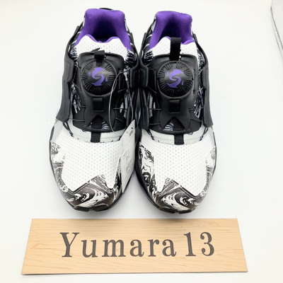 Pre-owned Puma Atmos  Disc Blaze Suminagashi Purple Black 394416-01 Men's Size