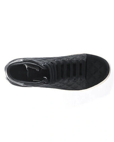 Pre-owned Emporio Armani Shoes Sneaker  Man Sz. Us 9 X4z103xn215 K001 Black