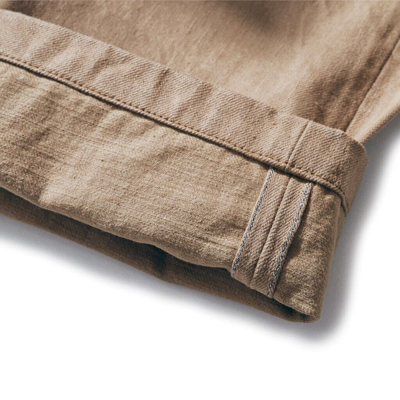 Pre-owned Samurai Jeans Sj42cp Heavy Selvedge Chino Pants Sulphur Dyeing One-washed 28-38 In Beige