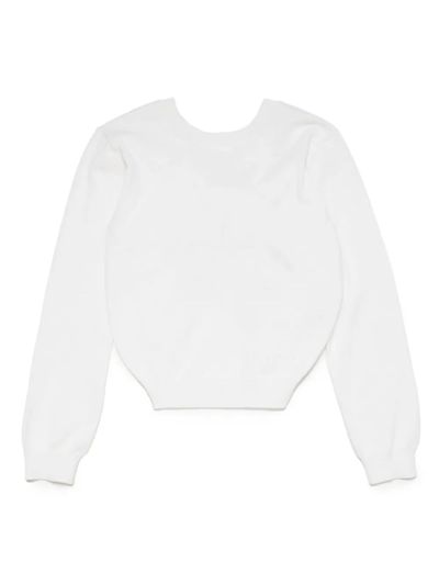 Shop N°21 White Cotton Top In Bianco