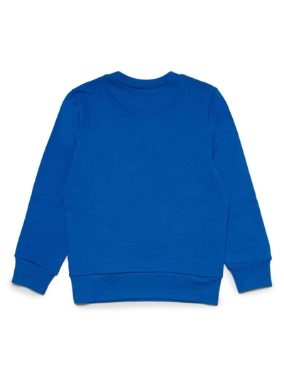 Shop N°21 Royal Blue Cotton Sweatshirt