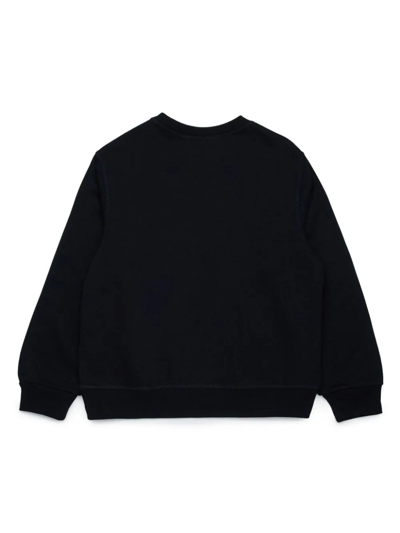 Shop Dsquared2 Black Cotton Sweatshirt In Nero