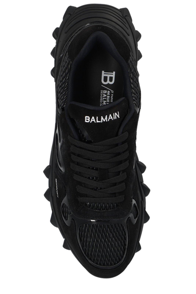 Shop Balmain B East Sneakers In Noir