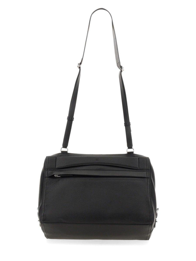 Shop Givenchy Medium Pandora Bag In Nero