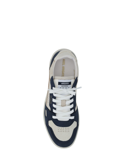 Shop Axel Arigato Dicelo Sneakers In Beige/blue