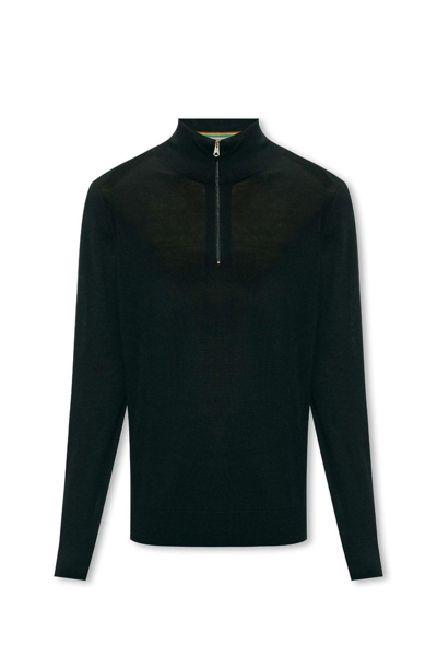 Shop Paul Smith Wool Sweater In Black