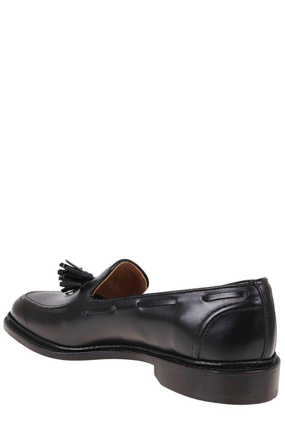 Shop Tricker's Elton Slip-on Loafers In Black