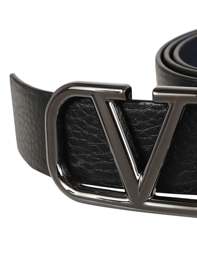 Shop Valentino Vlogo Signature Reversible Belt