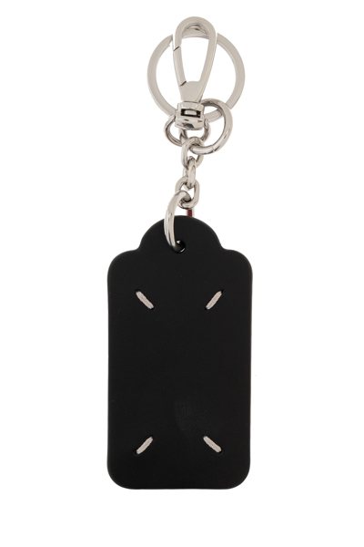 Shop Maison Margiela Keyring With Charm In Red