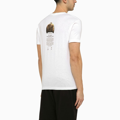 Shop Stone Island Archivio Project T-shirt White Men