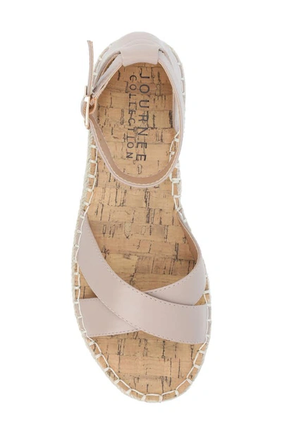 Journee Collection Womens Lyddia Heeled Sandals In Taupe