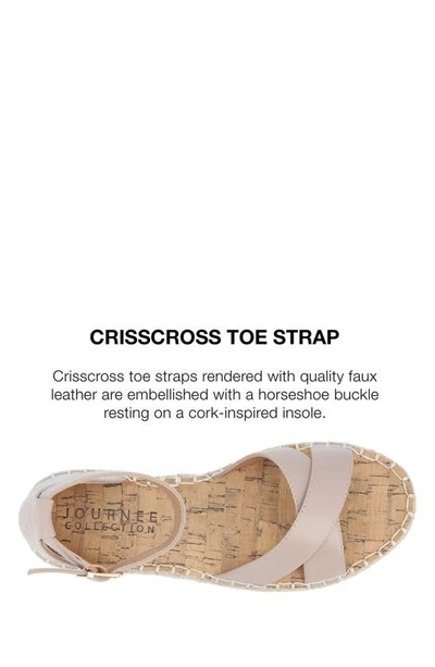 Journee Collection Womens Lyddia Heeled Sandals In Taupe