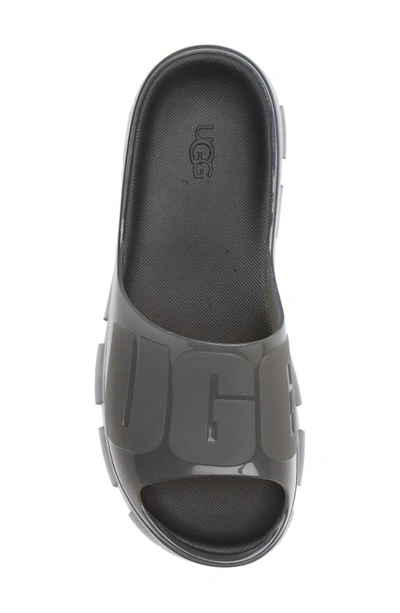 Shop Ugg Jella Clear Slide Sandal In Black