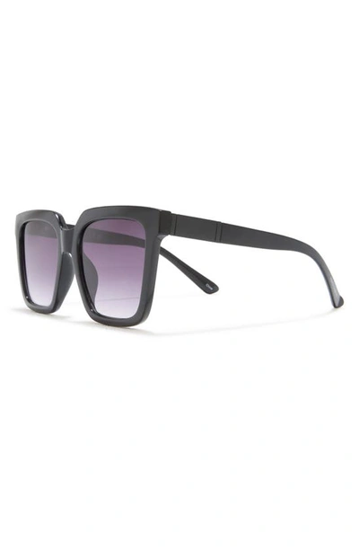 Shop Vince Camuto Oversize Square Sunglasses In Black