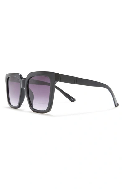 Vince Camuto Oversize Square Sunglasses In Black
