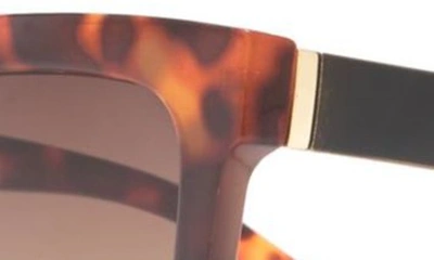 Vince Camuto Oversize Square Sunglasses In Tortoise