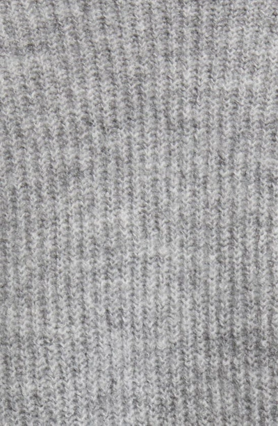 Shop Vigoss Mossy Twist Back Sweater In Grey