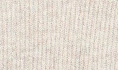 Shop Vigoss Mossy Twist Back Sweater In Oatmeal