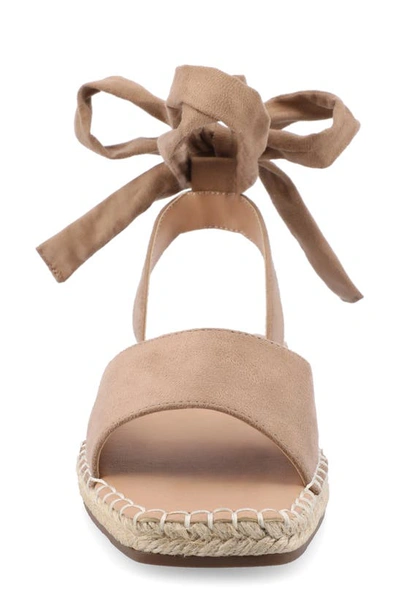 Journee Collection Collection Women's Tru Comfort Foam Emelie Wide Width Sandal In Tan