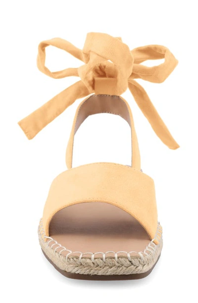 Journee Collection Journee Emelie Ballerina Sandal In Orange