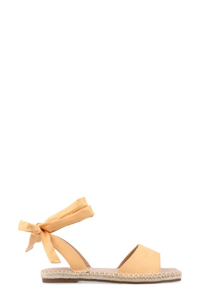 Journee Collection Journee Emelie Ballerina Sandal In Orange