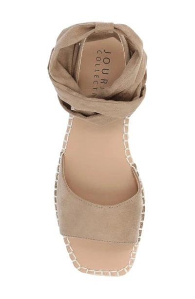 Journee Collection Collection Women's Tru Comfort Foam Emelie Wide Width Sandal In Tan