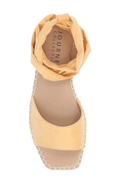 Journee Collection Journee Emelie Ballerina Sandal In Orange