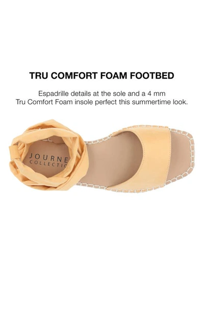 Journee Collection Journee Emelie Ballerina Sandal In Orange