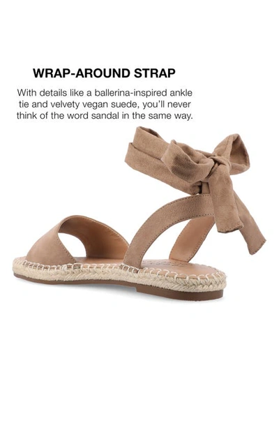 Journee Collection Collection Women's Tru Comfort Foam Emelie Wide Width Sandal In Tan