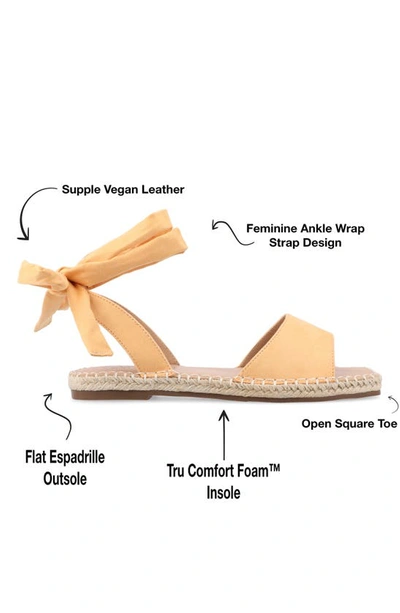 Journee Collection Journee Emelie Ballerina Sandal In Orange