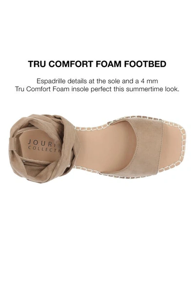 Journee Collection Collection Women's Tru Comfort Foam Emelie Wide Width Sandal In Tan