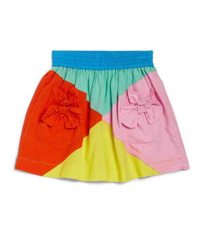 Shop Stella Mccartney Kids Colour-block Skirt (3-14 Years) In Multi