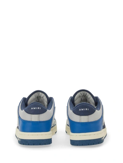 Shop Amiri Sneaker "skel" In Blue